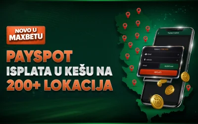 Isplata depozita na Payspot lokacijama