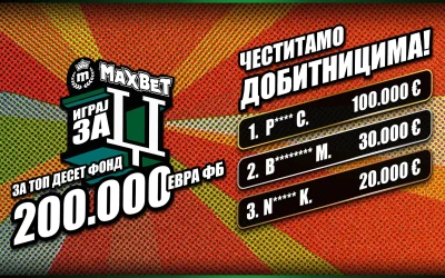 MaxTip Dobitnici